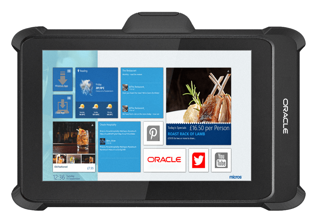 Oracle MICROS Tablet 700 Series mobile POS