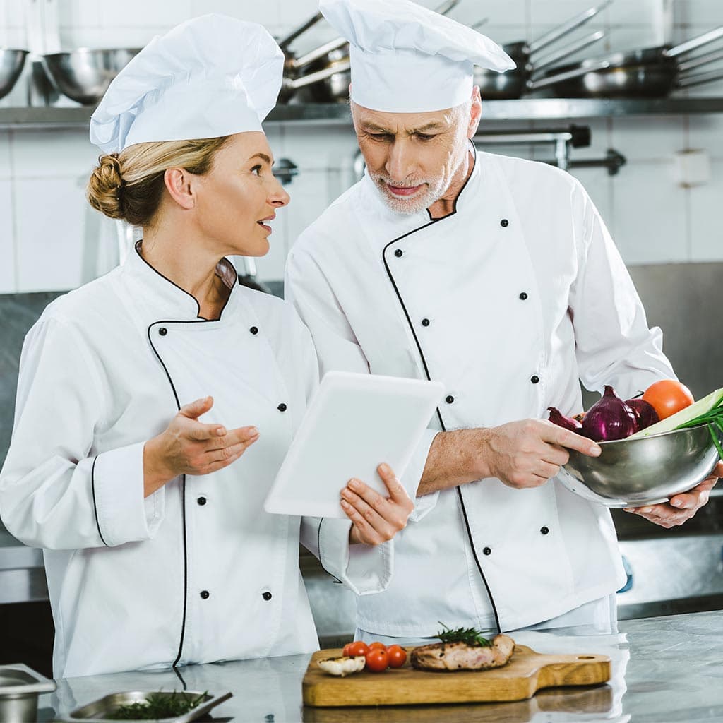 Cloudpoint on-site restaurant POS counter and floor installation
